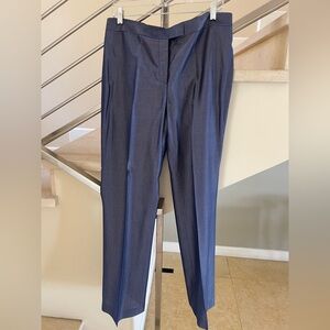Vintage ELEGANT Made in USA Blue Silky Dress Pants